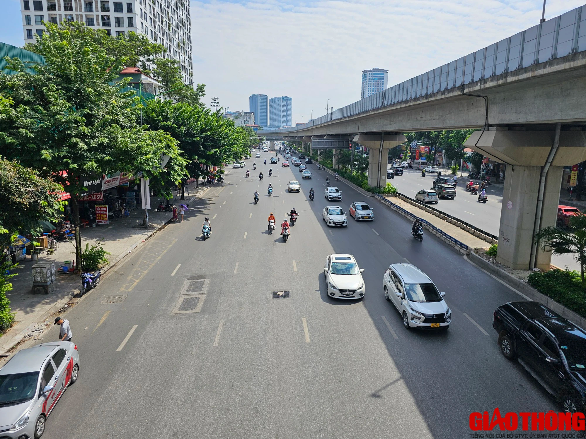 Đường phố Hà Nội vắng phương tiện dịp nghỉ lễ 2/9 - Ảnh 9.