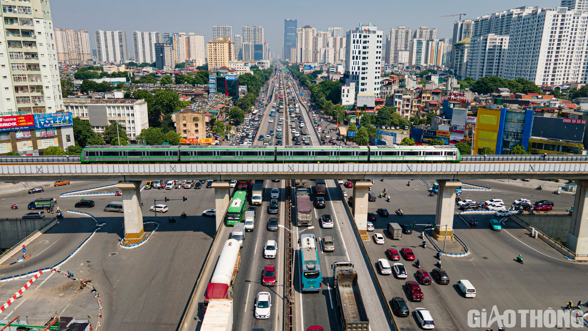 Ngắm những nút giao thông hiện đại của Thủ đô - Ảnh 14.