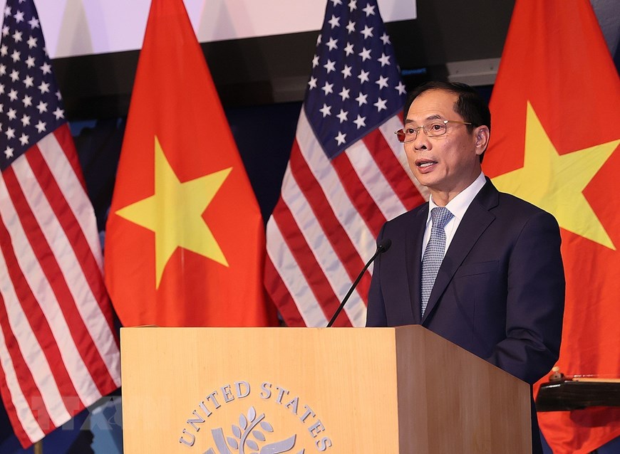 Tổ chức lễ chào mừng Quan hệ Đối tác Chiến lược Toàn diện Việt Nam - Hoa Kỳ tại Washington - Ảnh 4.