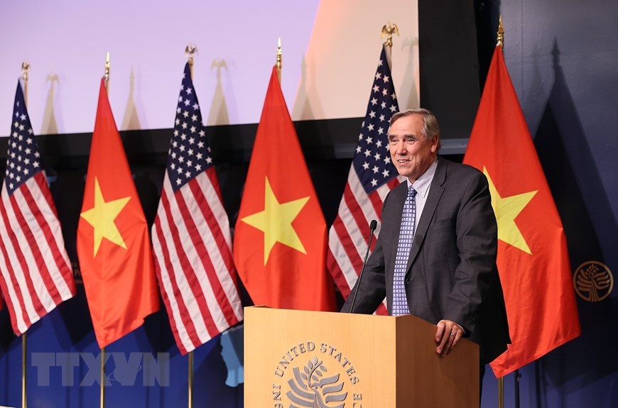 Tổ chức lễ chào mừng Quan hệ Đối tác Chiến lược Toàn diện Việt Nam - Hoa Kỳ tại Washington - Ảnh 5.