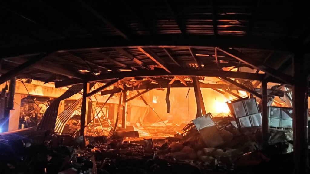Cháy lớn tại nhà máy sản xuất dụng cụ goft Đài Loan, 83 người thương vong  - Ảnh 1.
