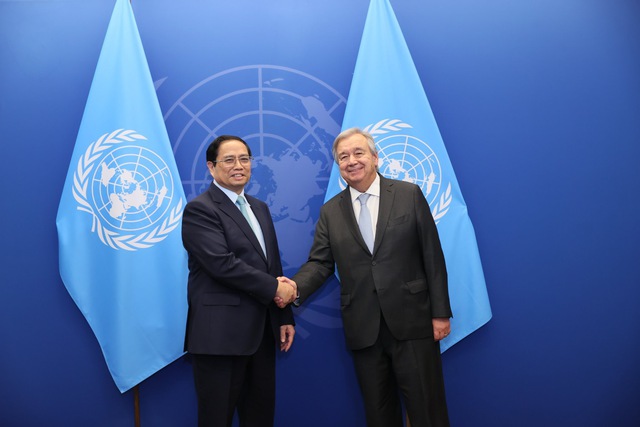 Tổng thư ký Liên hợp quốc cảm ơn sự hợp tác tuyệt vời của Việt Nam  - Ảnh 1.