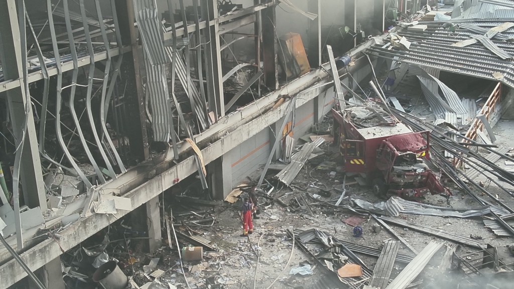 Vụ cháy nhà máy tại Đài Loan: Số người thiệt mạng tiếp tục tăng  - Ảnh 1.