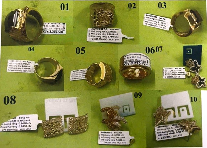 Vụ cướp tiệm vàng ở Khánh Hoà: Truy tìm mẫu trang sức, xe máy - Ảnh 1.