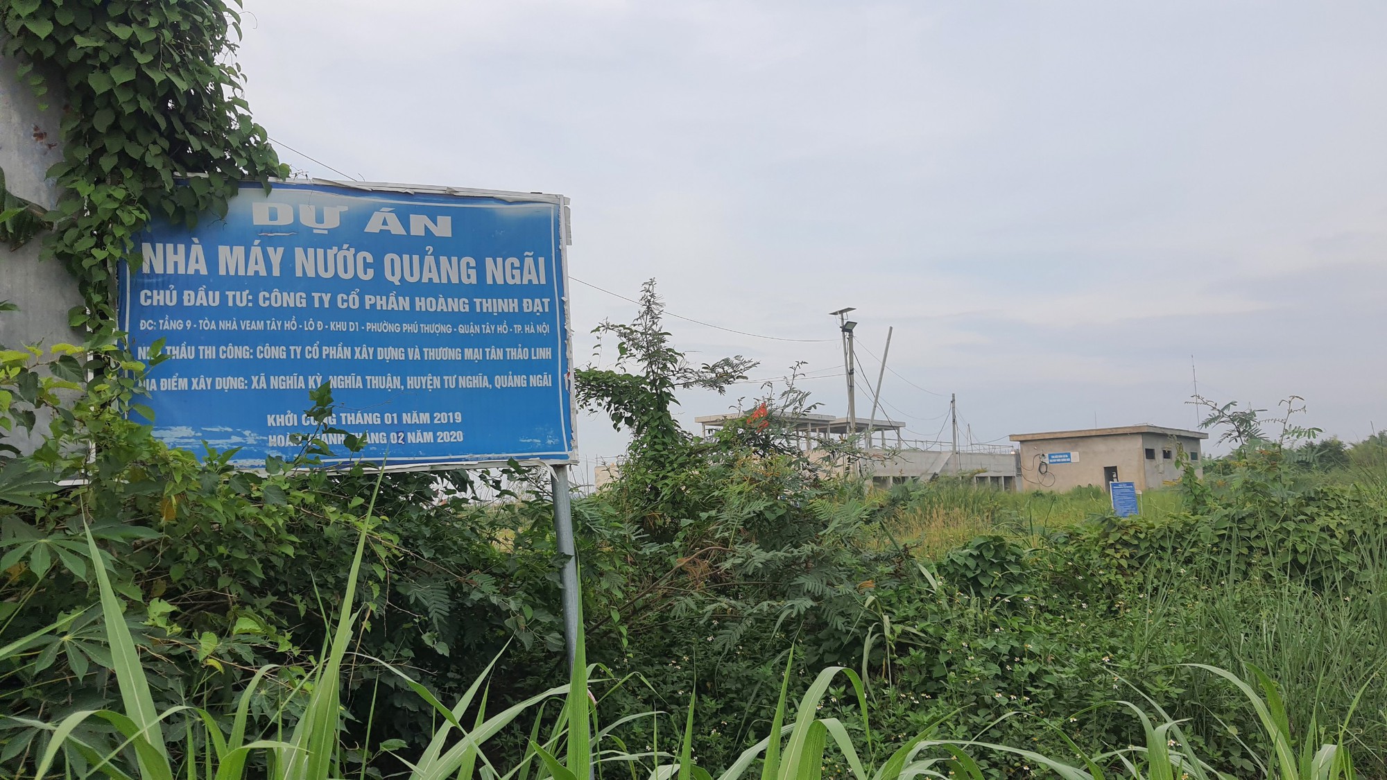Dự án nước sạch lớn nhất Quảng Ngãi thi công cầm chừng, trễ tiến độ nhiều năm - Ảnh 1.