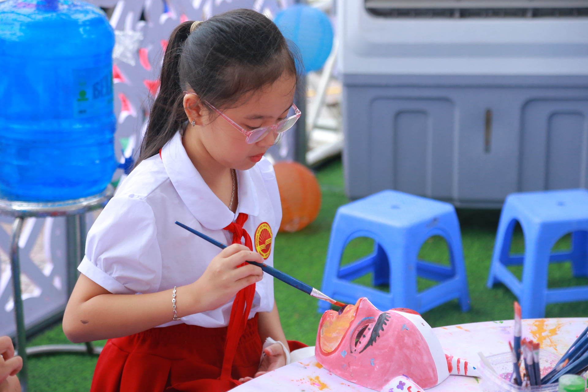 Festival Hải Dương: Học sinh được trải nghiệm nghệ thuật dân gian - Ảnh 3.