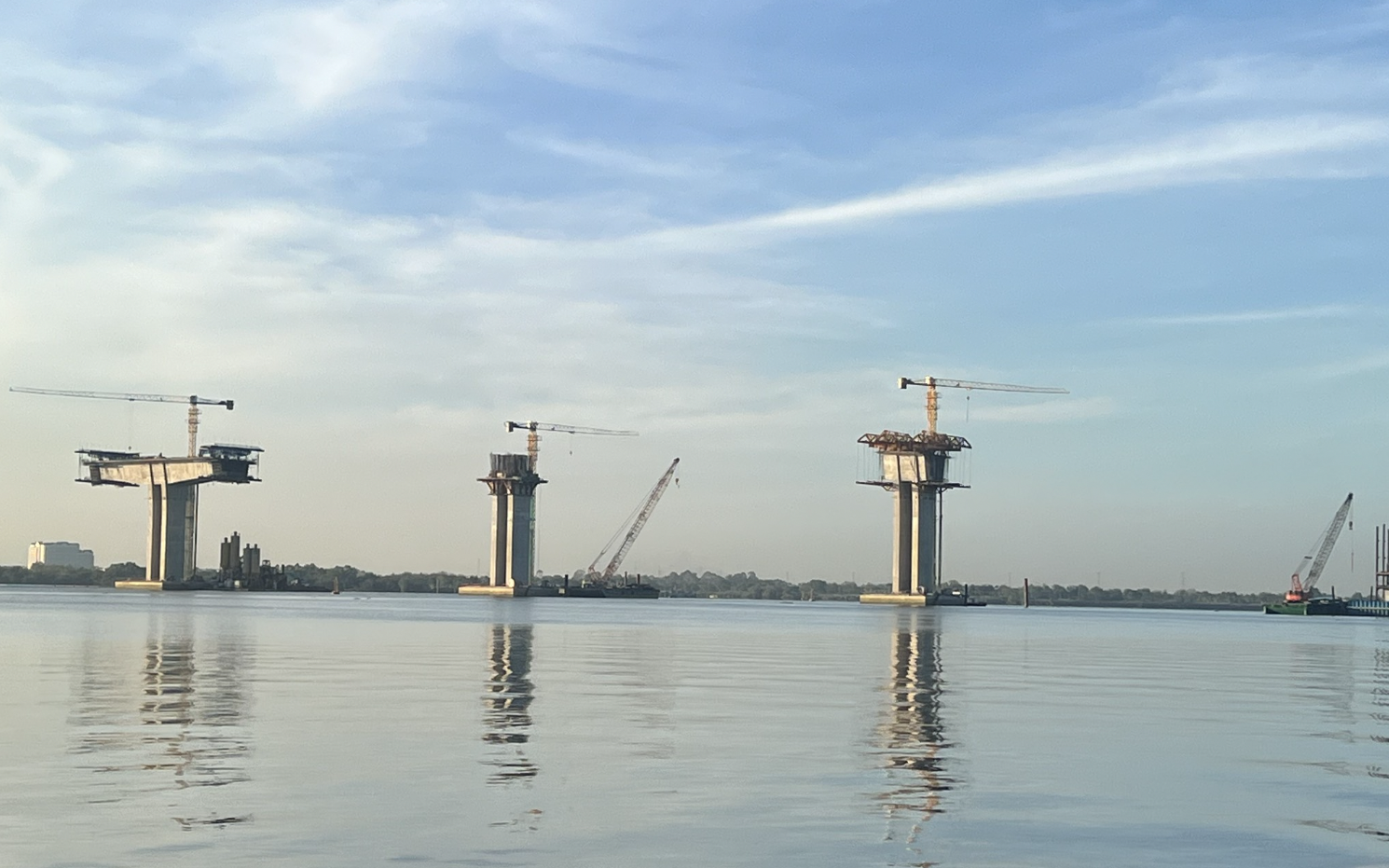 Thi công xuyên giao thừa cầu Nhơn Trạch 6.900 tỷ nối TP.HCM với Đồng Nai