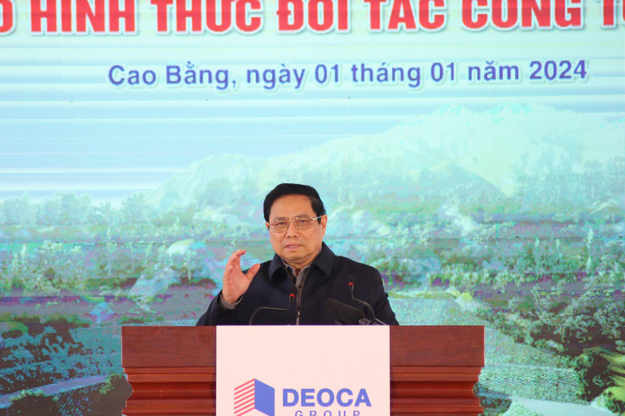 Thủ tướng phát lệnh khởi công tuyến cao tốc 14.000 tỷ đồng nối Cao Bằng – Lạng Sơn- Ảnh 1.