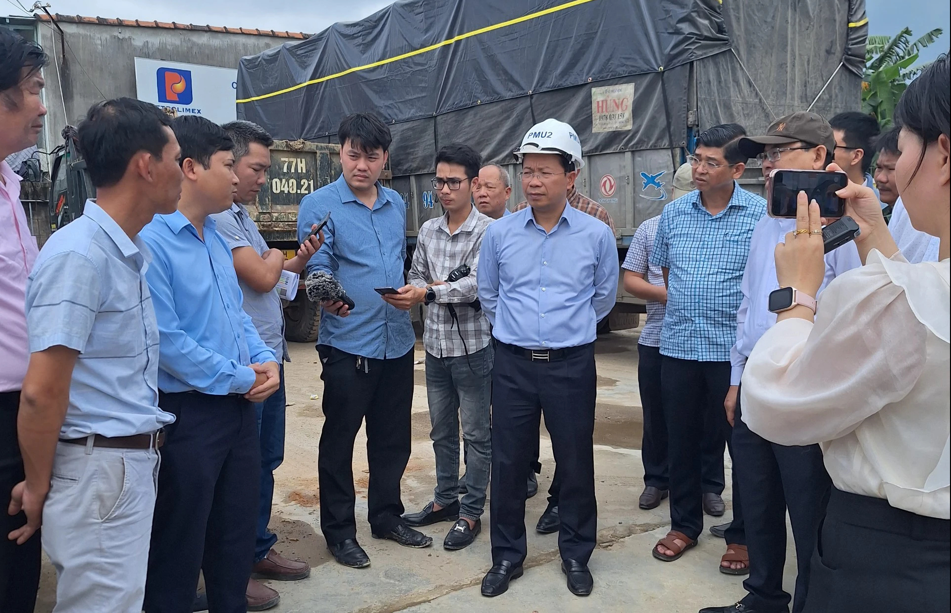 Thứ trưởng Nguyễn Duy Lâm: Tận dụng thời tiết tốt, đẩy nhanh tiến độ dự án QL19- Ảnh 1.