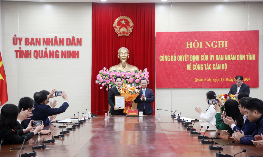 Quảng Ninh điều động, bổ nhiệm nhiều cán bộ lãnh đạo, quản lý sở, ngành, địa phương- Ảnh 2.