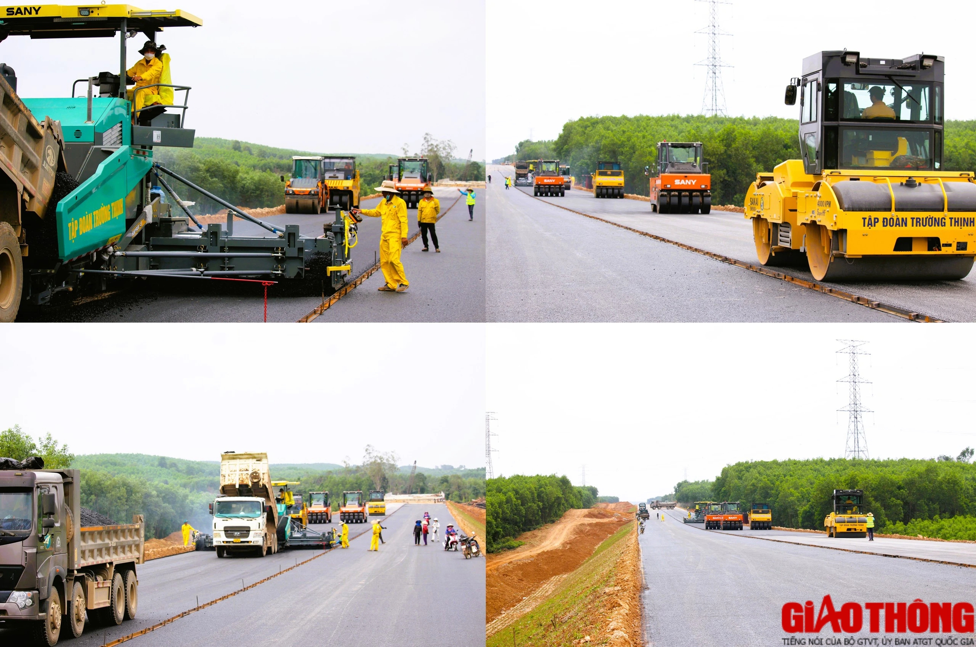 Nhộn nhịp công trường dự án cao tốc Vạn Ninh - Cam Lộ- Ảnh 8.