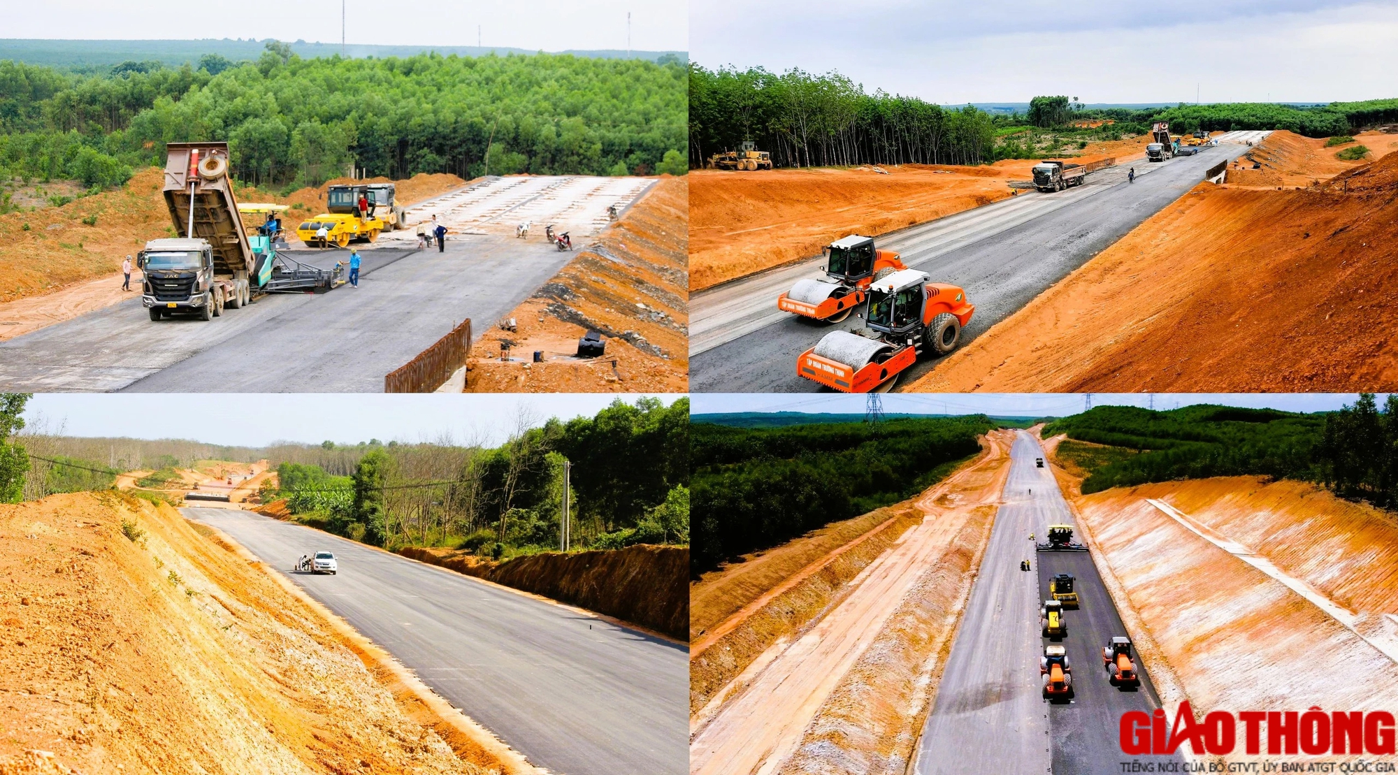 Dự án cao tốc Vạn Ninh - Cam Lộ hoàn thiện hơn 22km nền đường, thảm nhựa 14km- Ảnh 2.