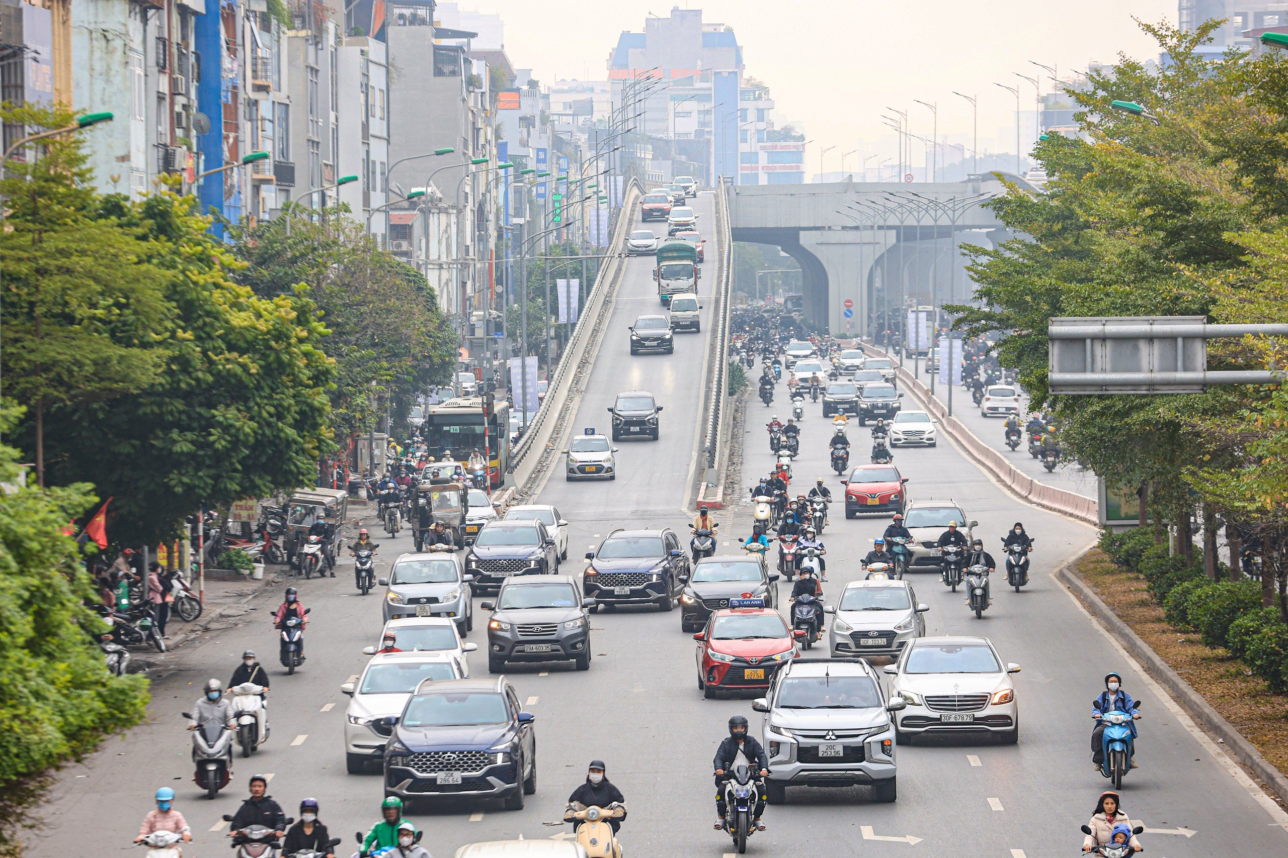 Chi tiết phương án phân luồng giao thông tại Hà Nội dịp nghỉ tết Nguyên đán- Ảnh 1.