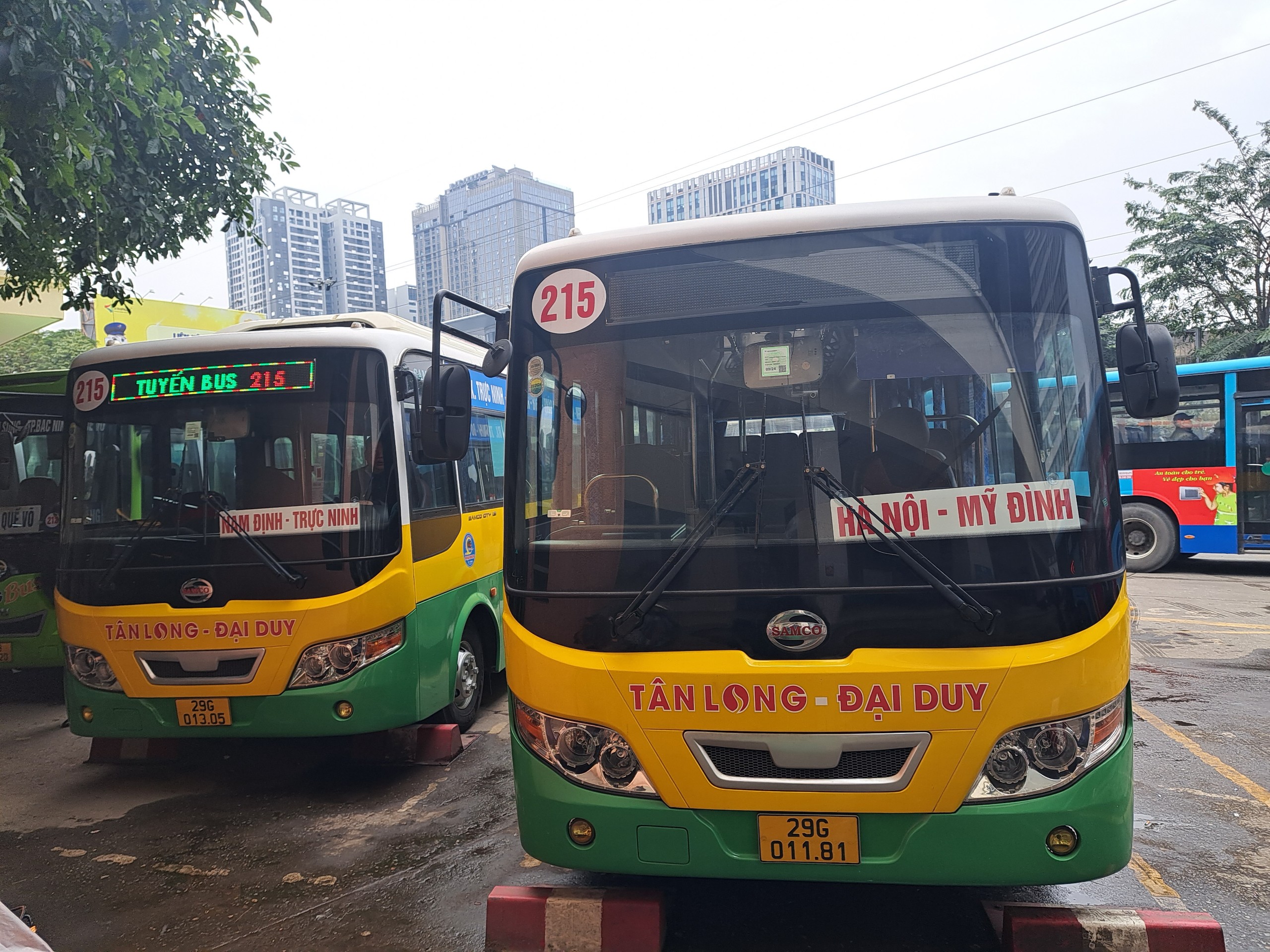 Hà Nội vận hành tuyến buýt kế cận Mỹ Đình - Nam Định- Ảnh 1.