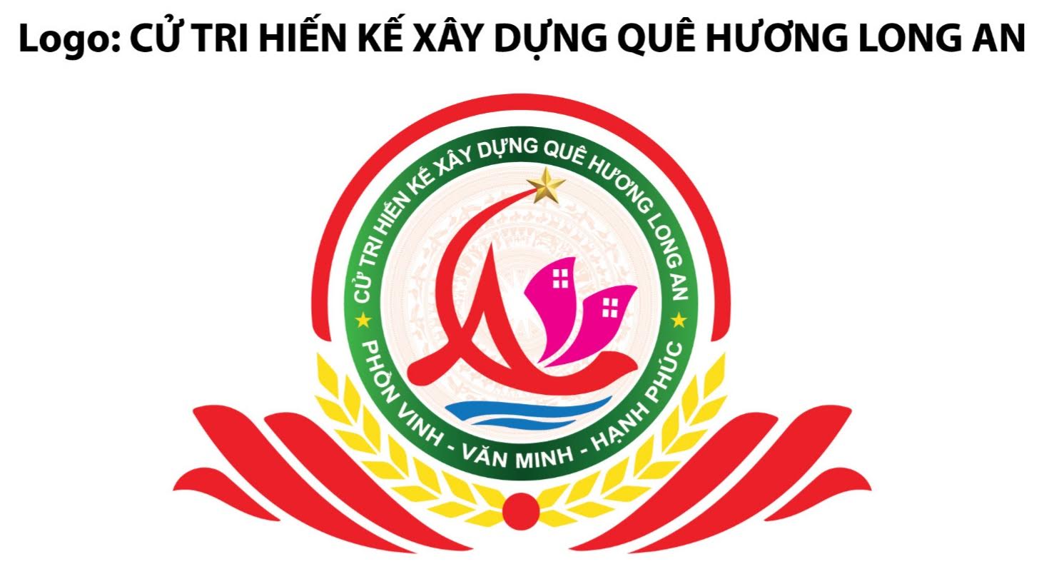 Logo biểu trưng Long An có gì đặc sắc?- Ảnh 2.