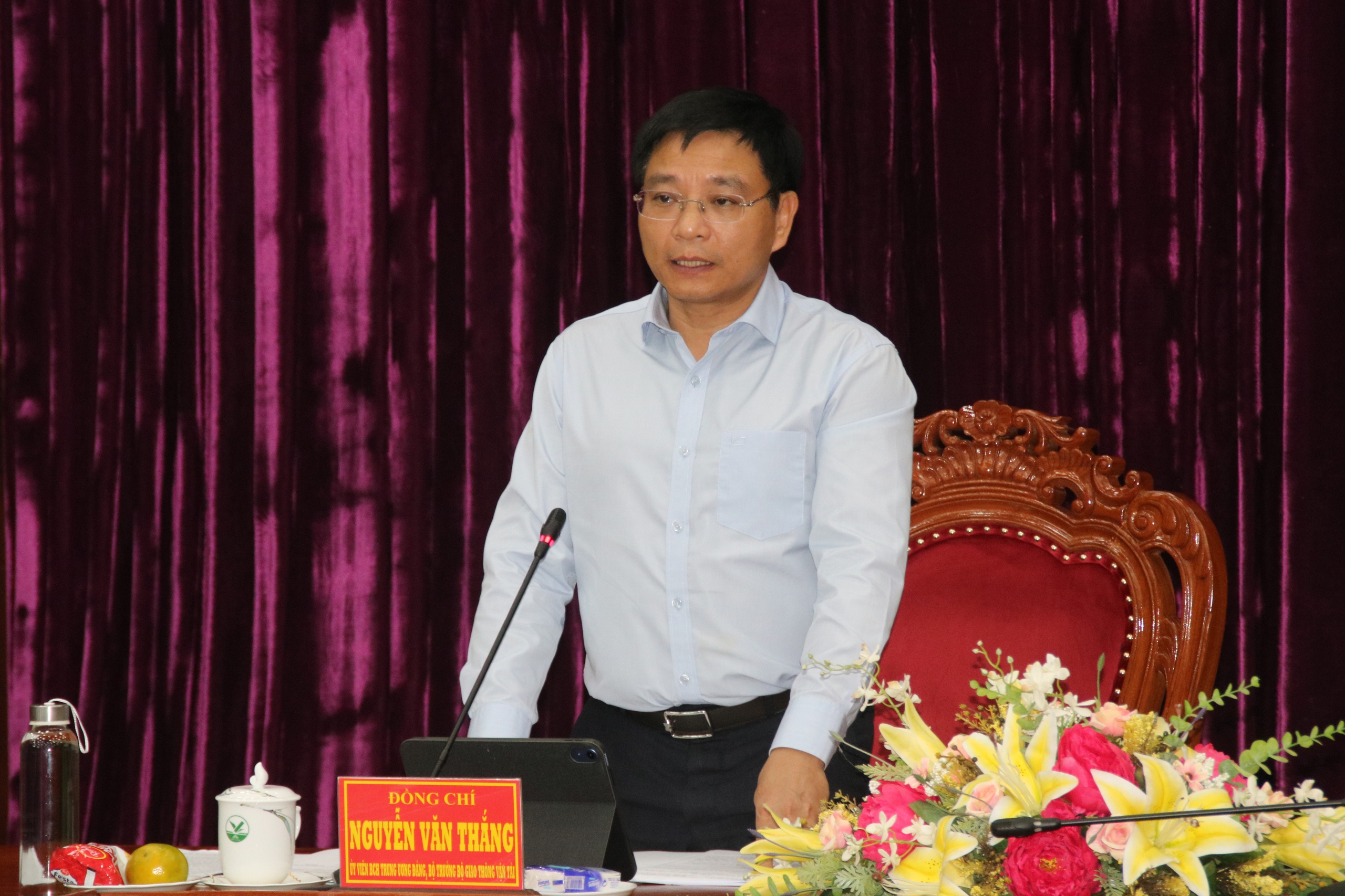 Bộ trưởng Nguyễn Văn Thắng: Cấp bách khai thác cát làm cao tốc Cần Thơ - Cà Mau- Ảnh 1.