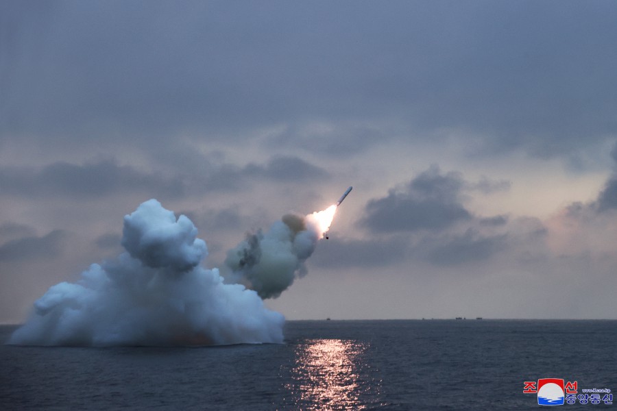 Cuộc thử nghiệm tên lửa hành trình chiến lược mới nhất mang tên “Pulhwasal-3-31” (Ảnh: KCNA)