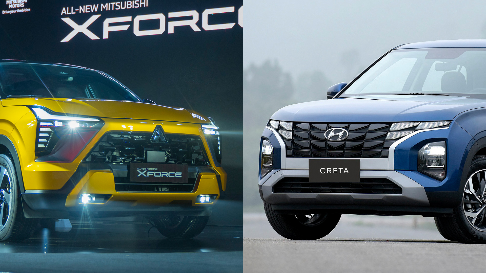 Đánh giá so sánh giữa Mitsubishi Xforce và  Hyundai Creta