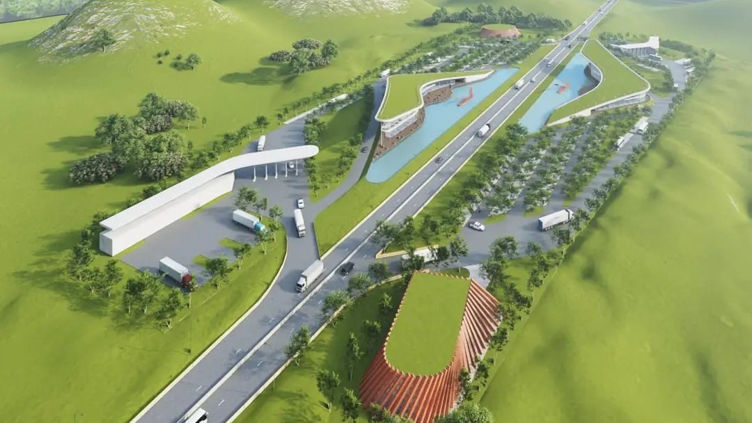 Tháng 2/2023, khởi động dự án trạm dừng nghỉ trên cao tốc Hạ Long - Vân Đồn - Móng Cái - Ảnh 1.