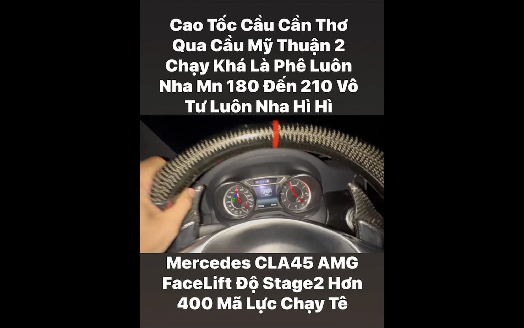 Xác minh clip ô tô chạy 210km/h trên cao tốc Mỹ Thuận - Cần Thơ- Ảnh 1.