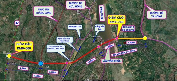 Hà Nội: 5 dự án giao thông quan trọng dự kiến khởi công năm 2024- Ảnh 2.