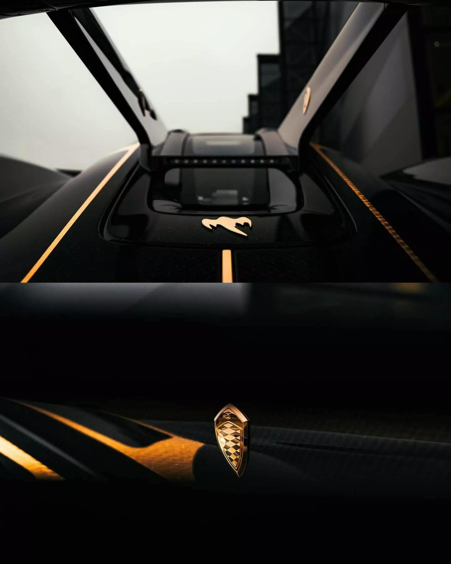 Siêu phẩm Koenigsegg Jesko Attack được dát vàng toàn thân- Ảnh 6.