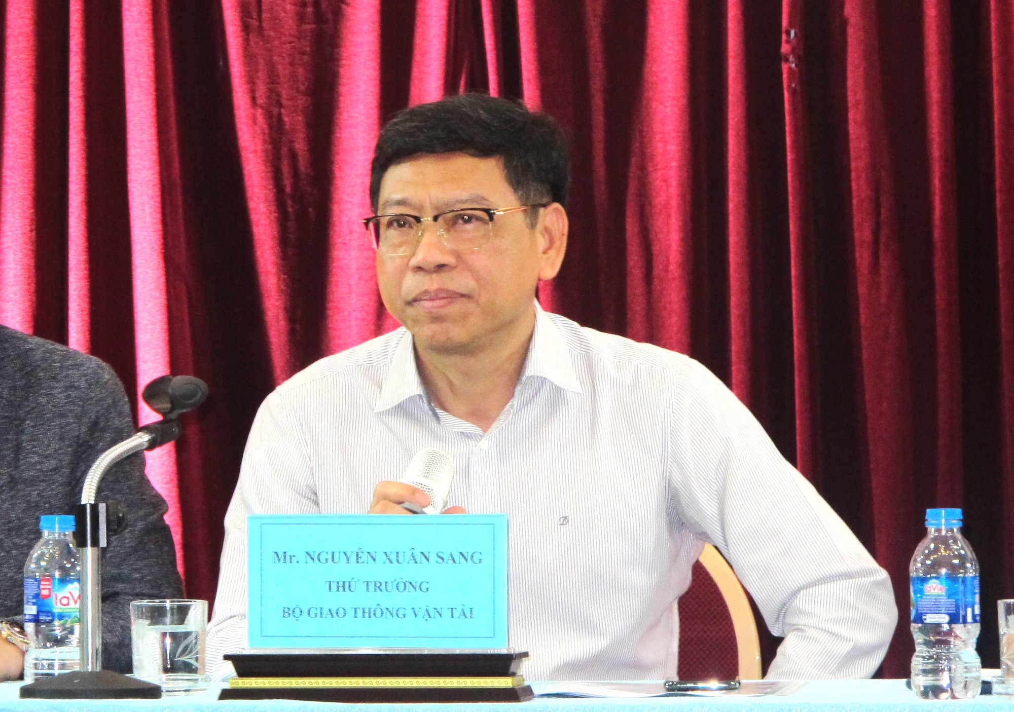 Thứ trưởng Bộ GTVT Nguyễn Xuân Sang làm việc với các công ty thuộc SBIC- Ảnh 1.