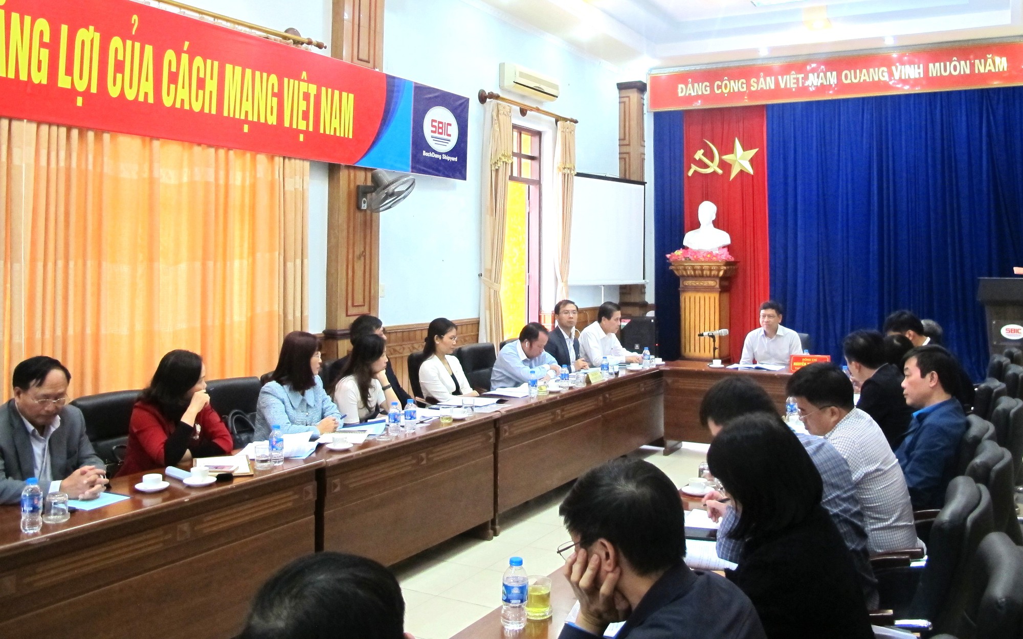 Thứ trưởng Bộ GTVT Nguyễn Xuân Sang làm việc với các công ty thuộc SBIC- Ảnh 3.