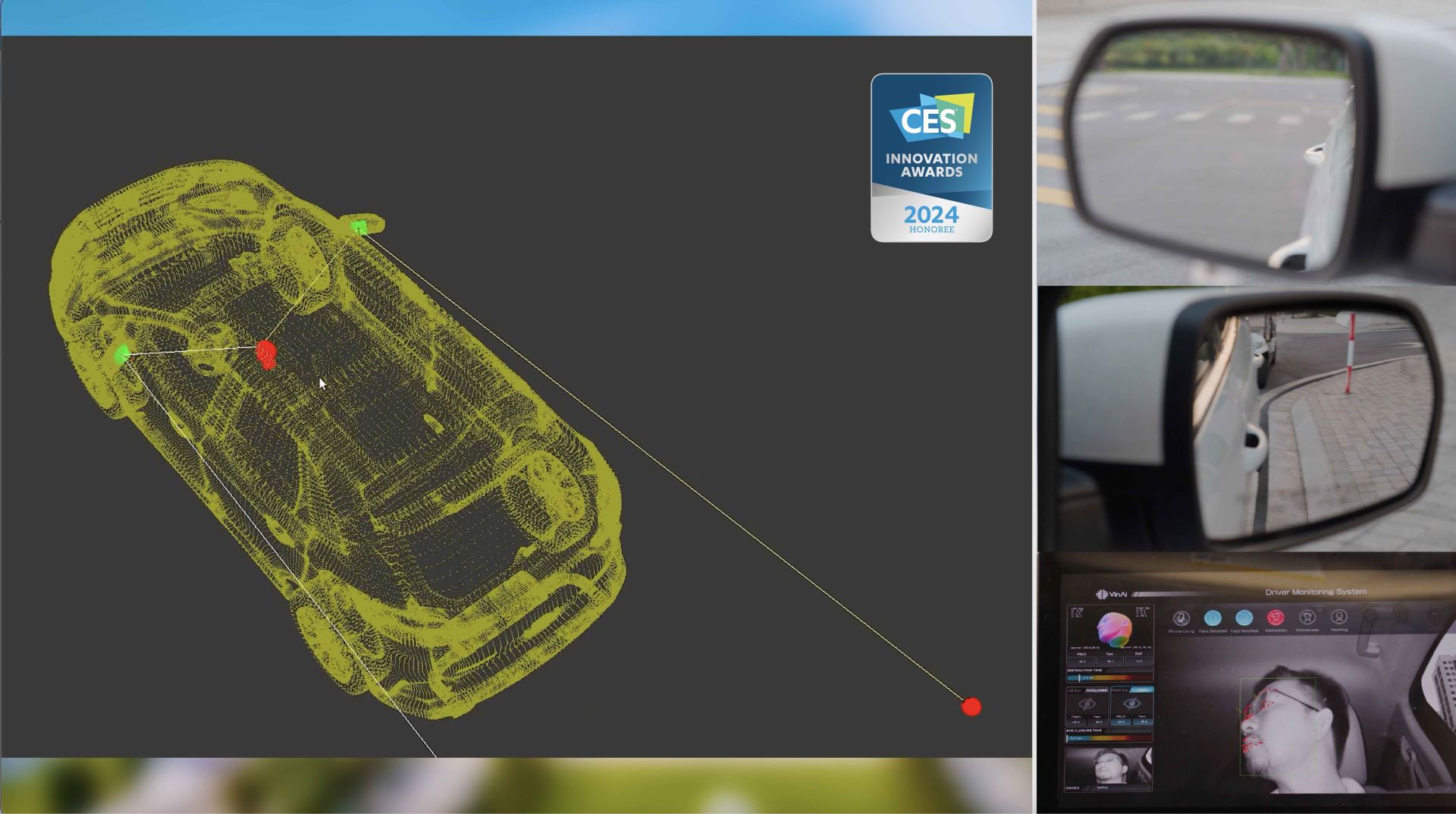 Công nghệ chỉnh gương của VinFast nhận giải thưởng tại triển lãm CES 2024- Ảnh 1.