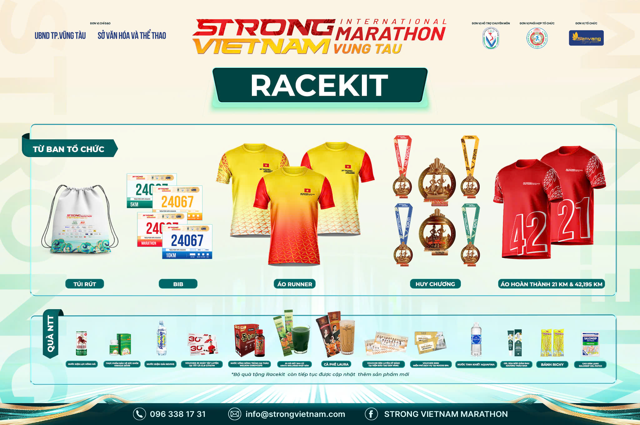 Bí mật bên trong bộ race kit Marathon Quốc tế Strong Vietnam Vũng Tàu 2024- Ảnh 2.