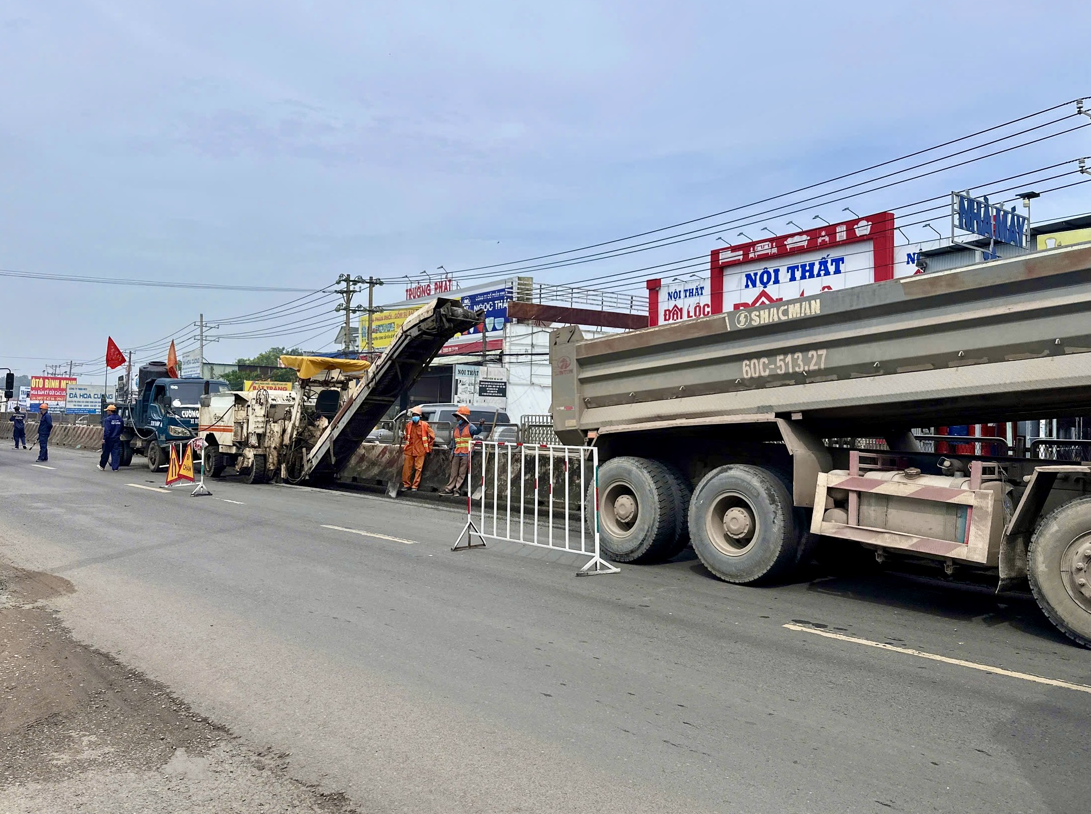 Sửa hơn 10km trên QL1 qua Đồng Nai có ảnh hưởng đến giao thông?- Ảnh 2.