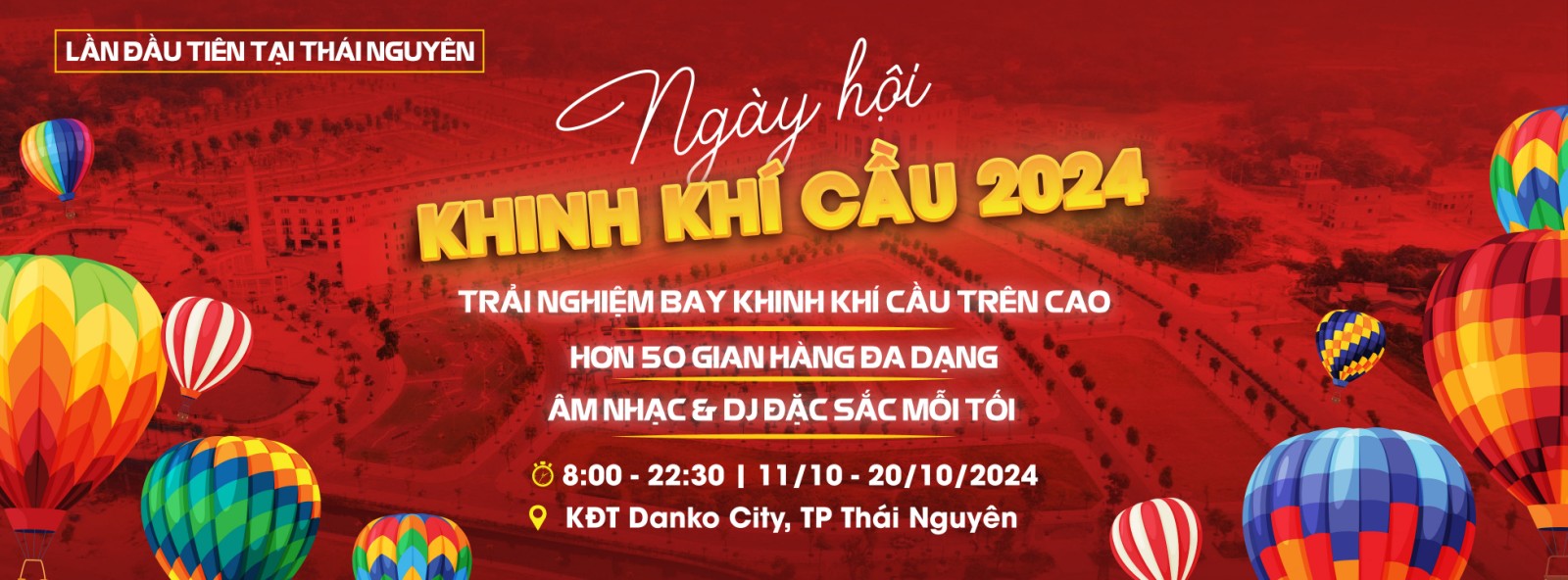 Độc đáo ngày hội Khinh khí cầu 2024 tại Danko Thái Nguyên- Ảnh 1.