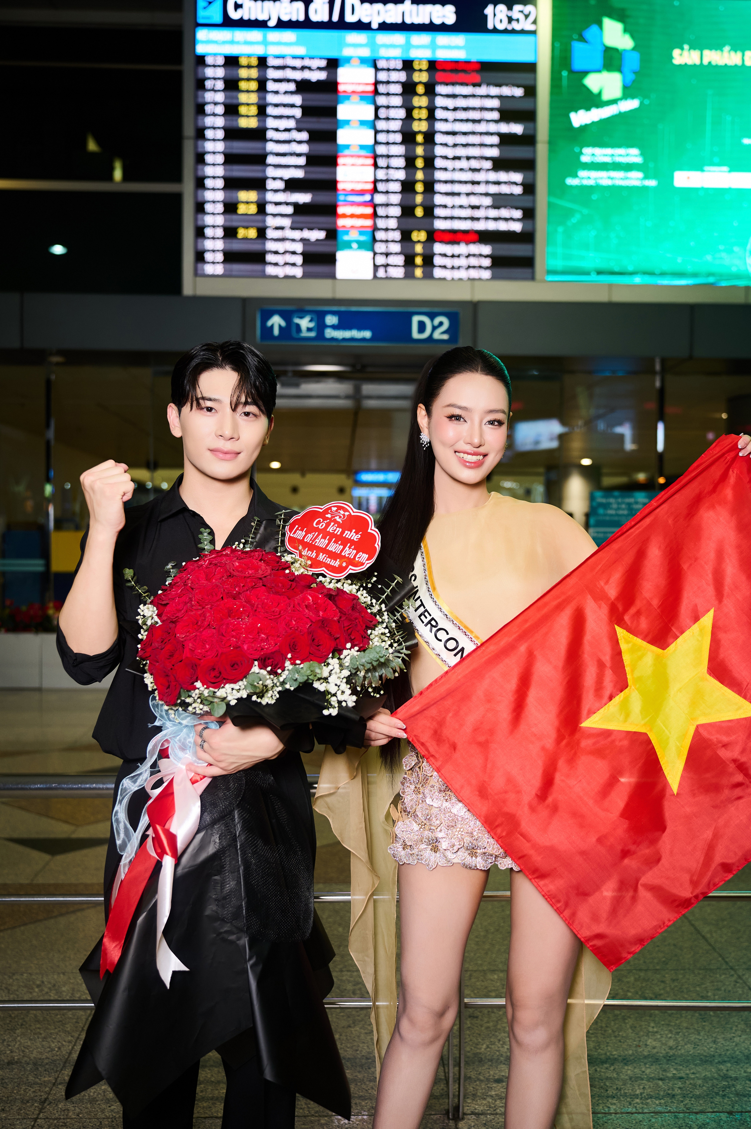 Á hậu Bùi Khánh Linh chính thức lên đường sang Ai Cập tham dự Miss Intercontinental 2024- Ảnh 2.