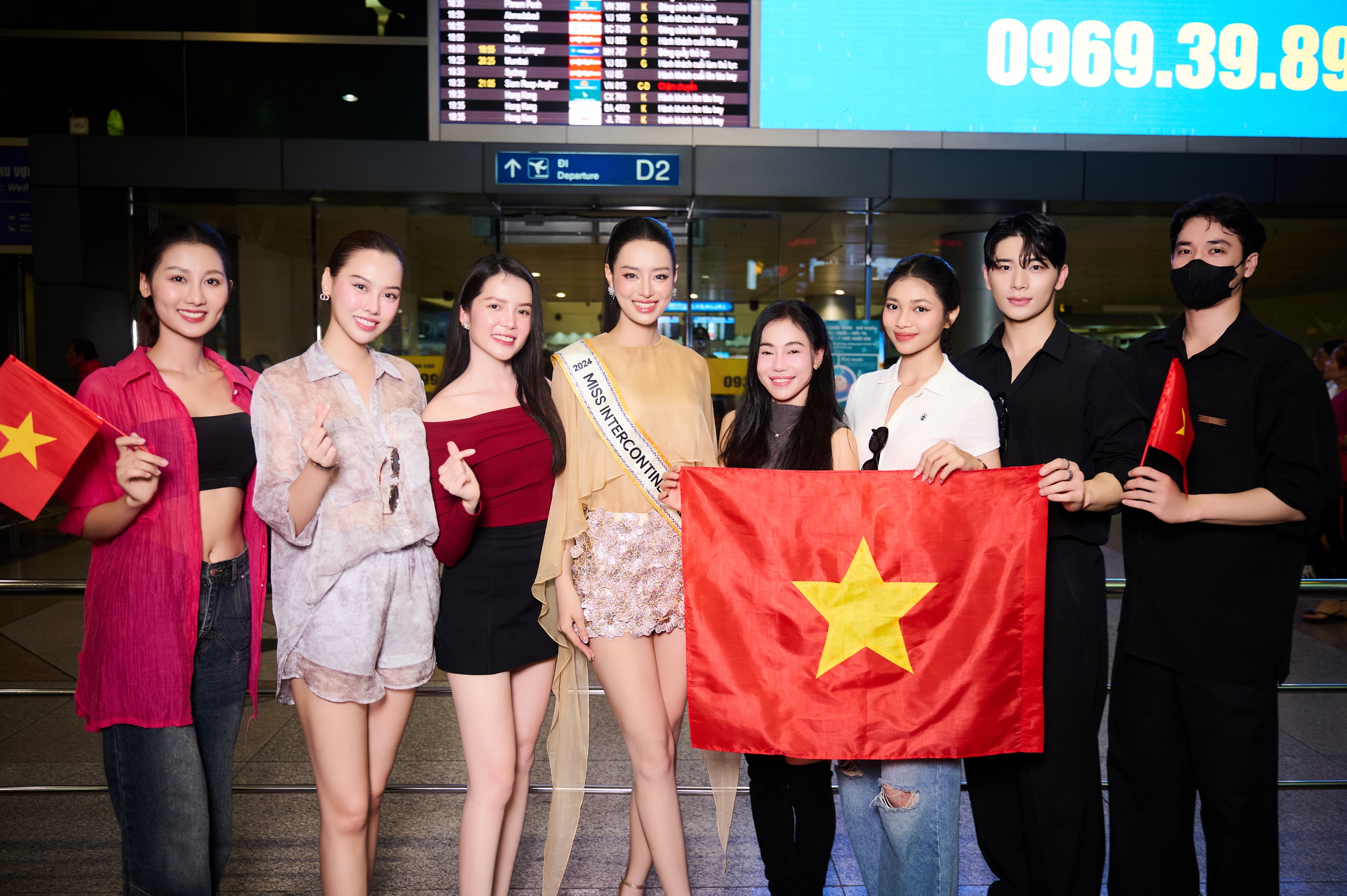 Á hậu Bùi Khánh Linh chính thức lên đường sang Ai Cập tham dự Miss Intercontinental 2024- Ảnh 1.