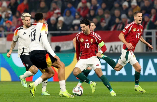 UEFA Nations League: Nhận bàn thua phút 90+9, Đức hụt chiến thắng trước Hungary - Ảnh 1.