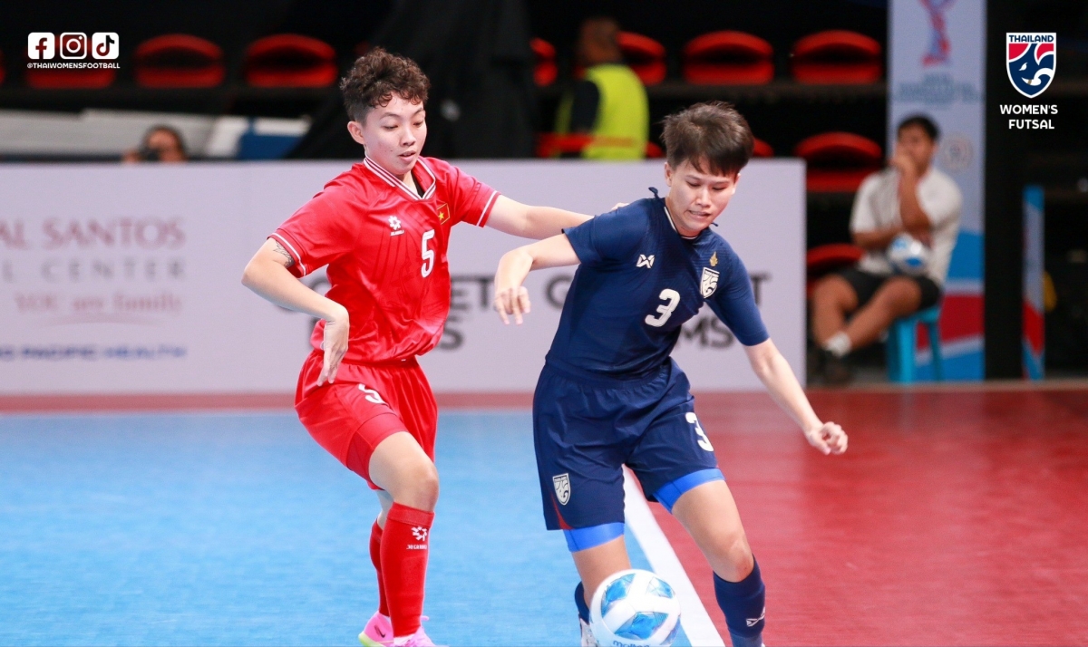 Thắng đẹp Thái Lan, tuyển Việt Nam vô địch giải futsal nữ Đông Nam Á 2024- Ảnh 1.