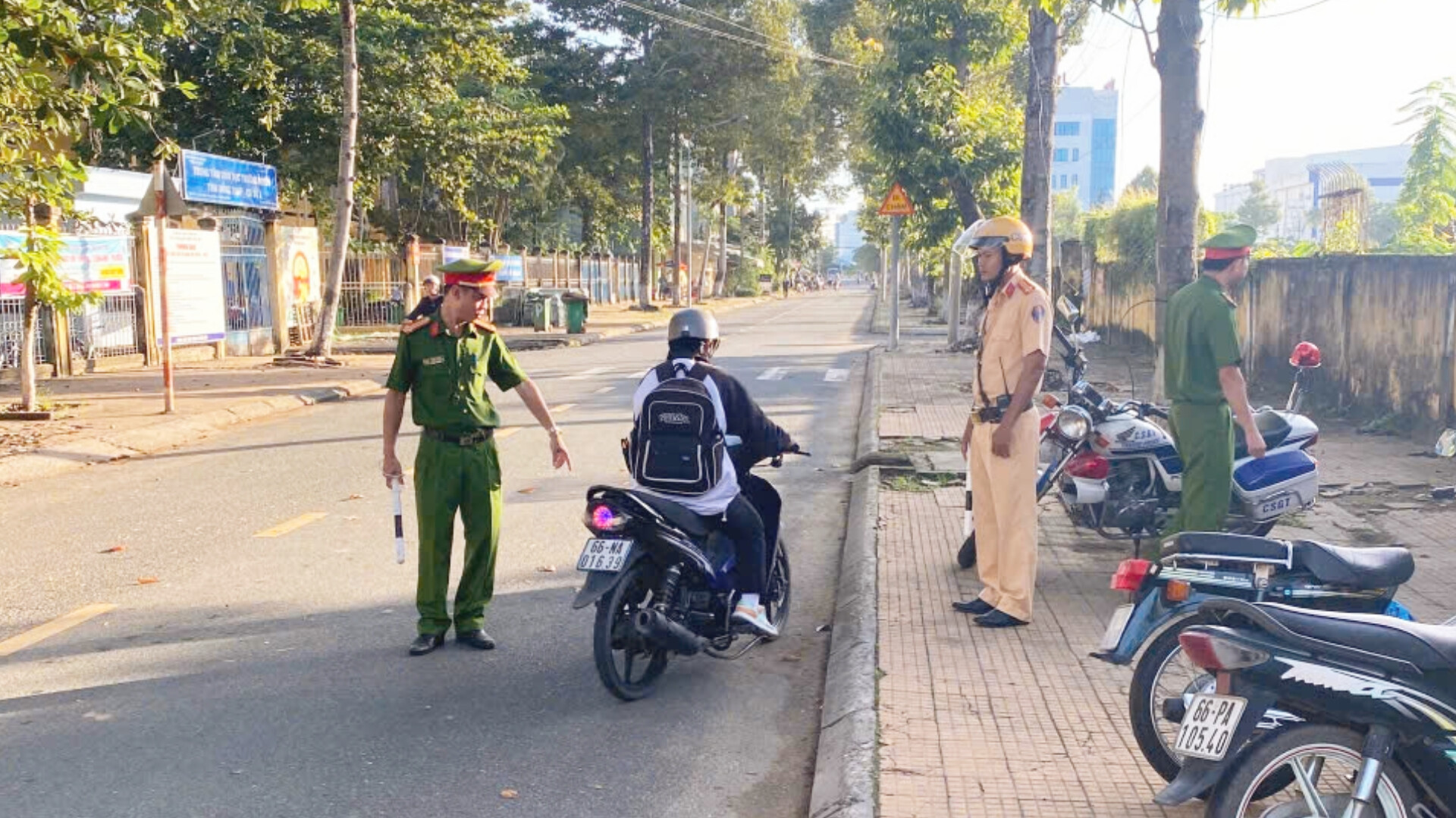 Đồng Tháp: Đảm bảo trật tự, ATGT cho học sinh- Ảnh 2.