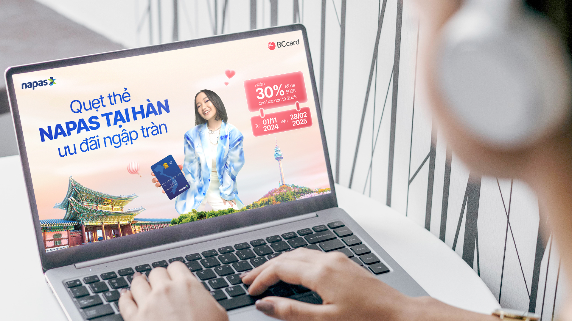 Ưu đãi tới 30% khi thanh toán thẻ NAPAS Agribank tại Hàn Quốc- Ảnh 1.