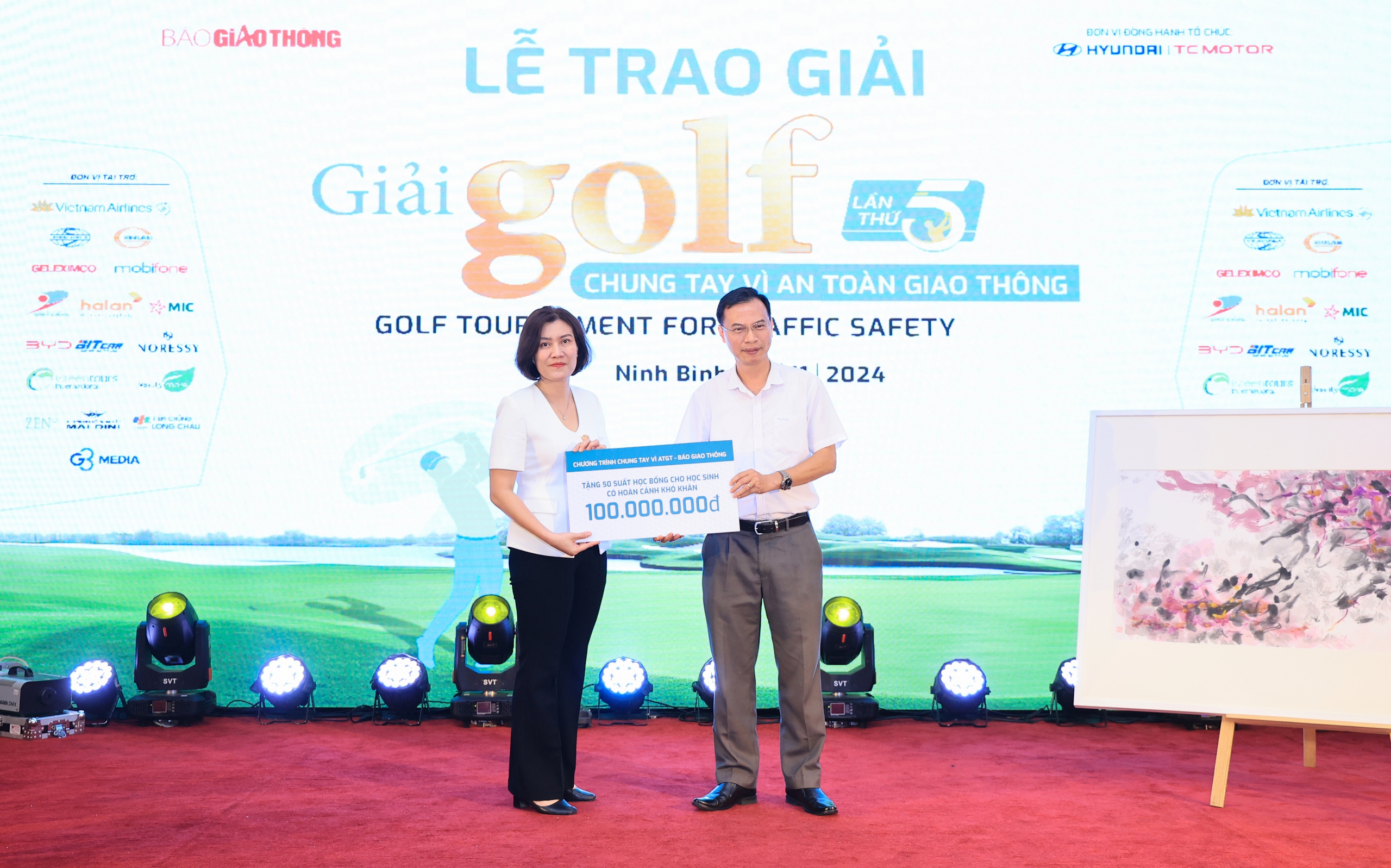 Điều đọng lại sau Giải Golf Chung tay vì ATGT 2024- Ảnh 1.