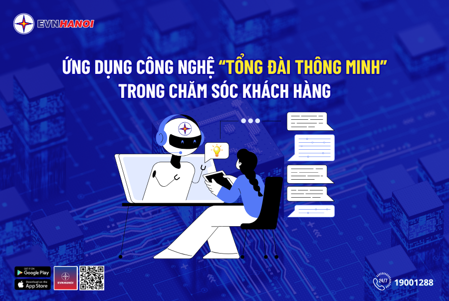 EVNHANOI ứng dụng công nghệ tổng đài thông minh- Ảnh 1.