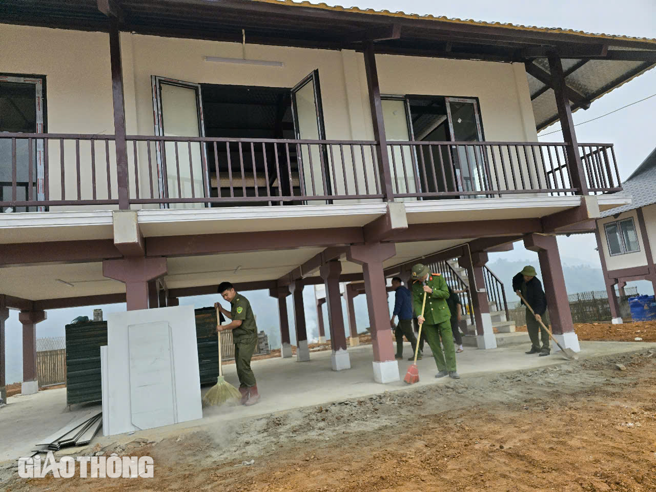 Diện mạo khu tái định cư Làng Nủ trước ngày bàn giao- Ảnh 7.