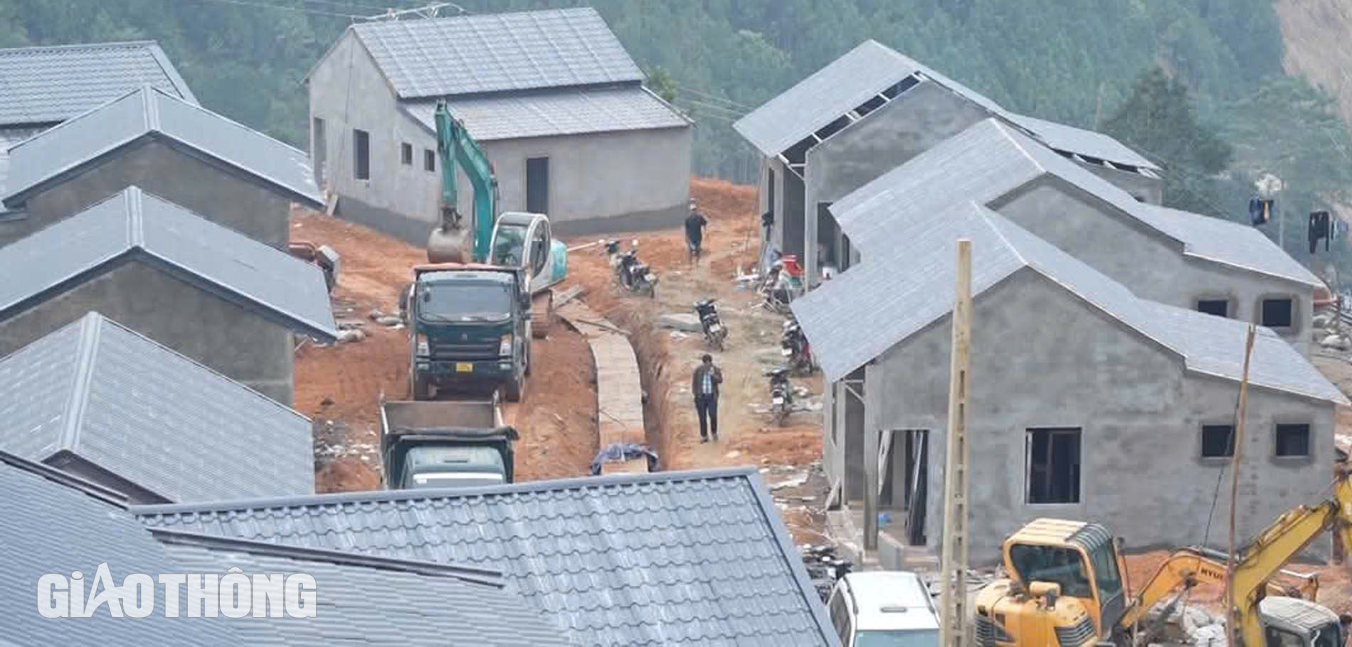 Diện mạo khu tái định cư Làng Nủ trước ngày bàn giao- Ảnh 10.