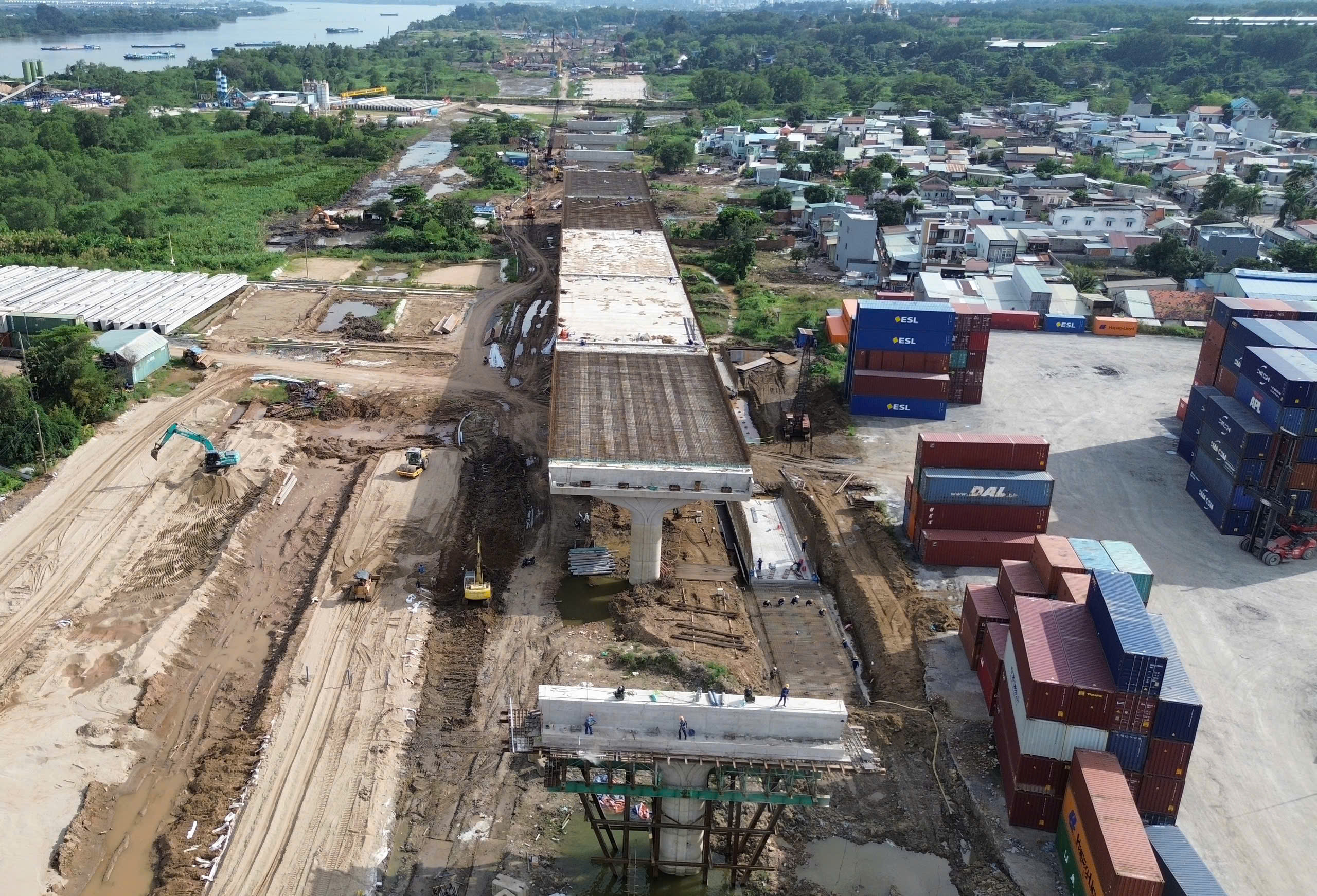 Vành đai 3 TP.HCM: Cuối năm 2025 chưa thể đưa vào khai thác 15km cầu cạn phía Đông- Ảnh 1. Vành đai 3 TP.HCM: Cuối năm 2025 chưa thể đưa vào khai thác 15km cầu cạn phía Đông- Ảnh 1.