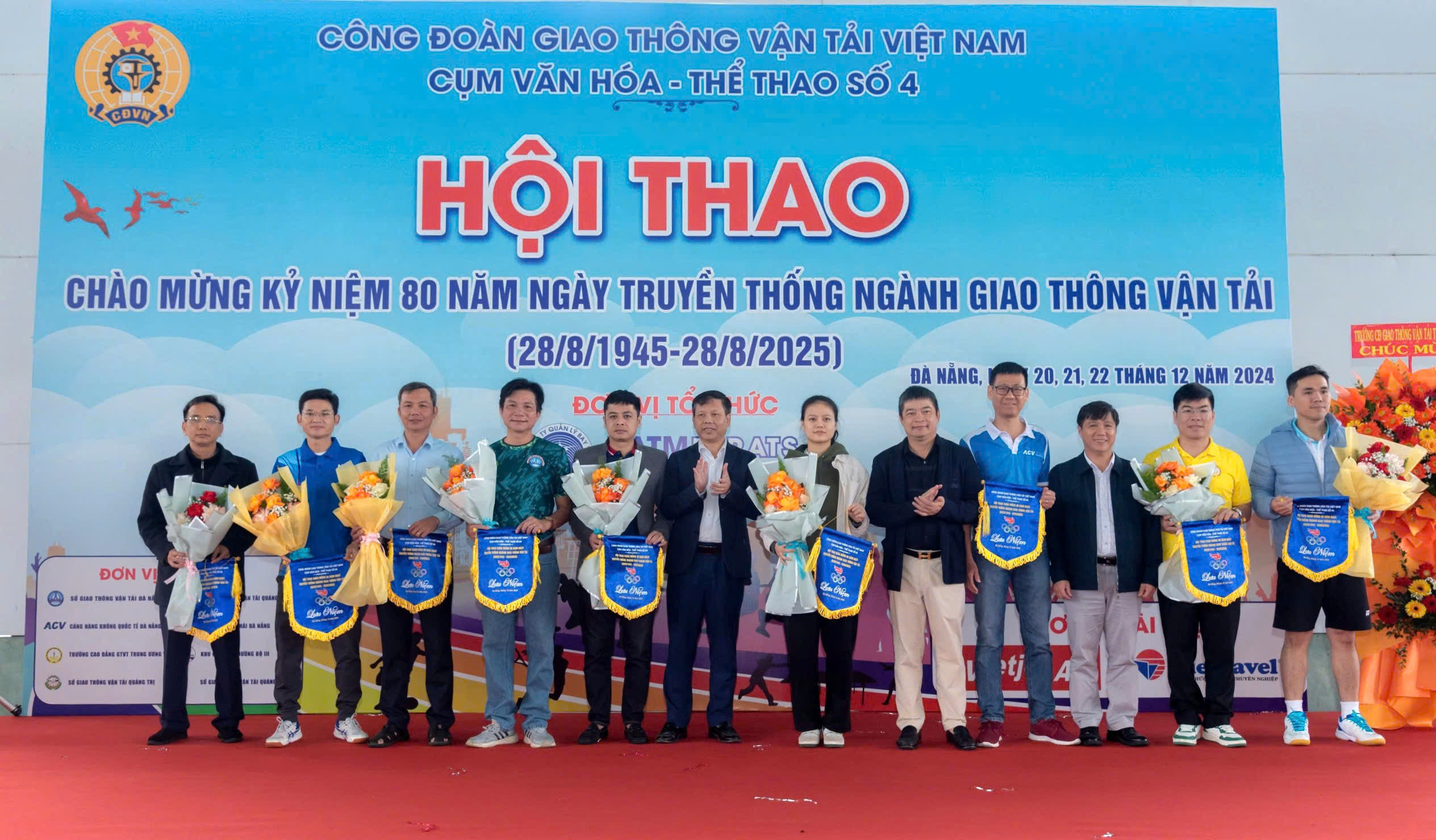 200 vận động viên tranh tài tại hội thao Cụm Văn hóa - Thể thao số 04 ngành GTVT- Ảnh 1.