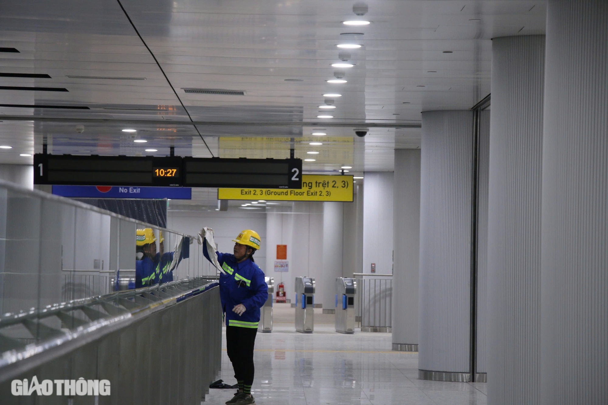 Có gì trong ga ngầm lớn nhất tuyến metro số 1 Bến Thành - Suối Tiên?- Ảnh 17.