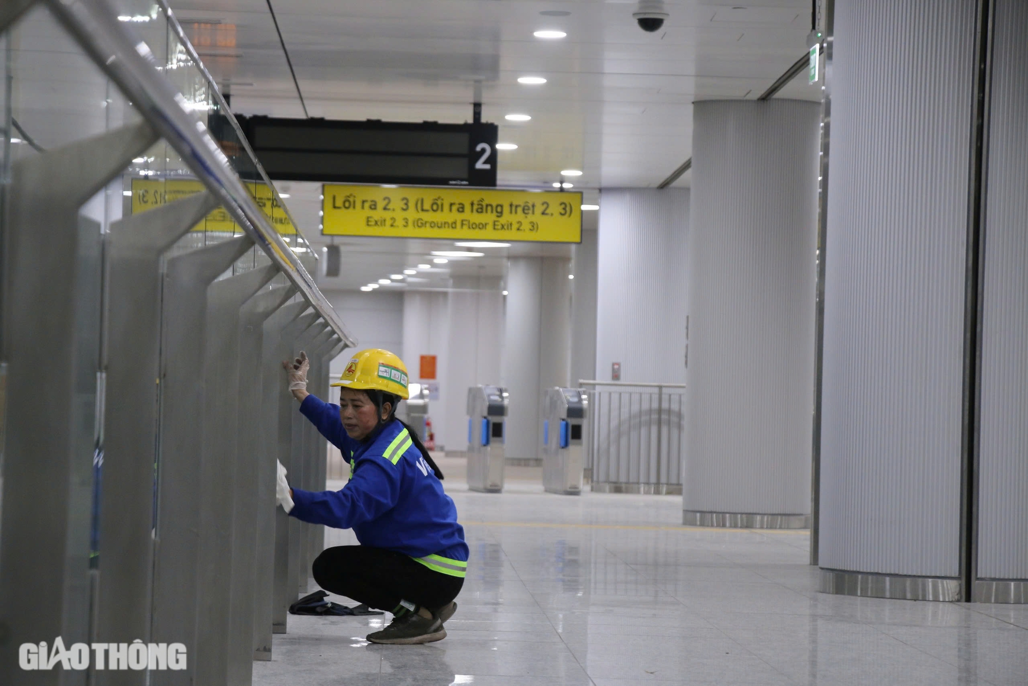 Có gì trong ga ngầm lớn nhất tuyến metro số 1 Bến Thành - Suối Tiên?- Ảnh 14.