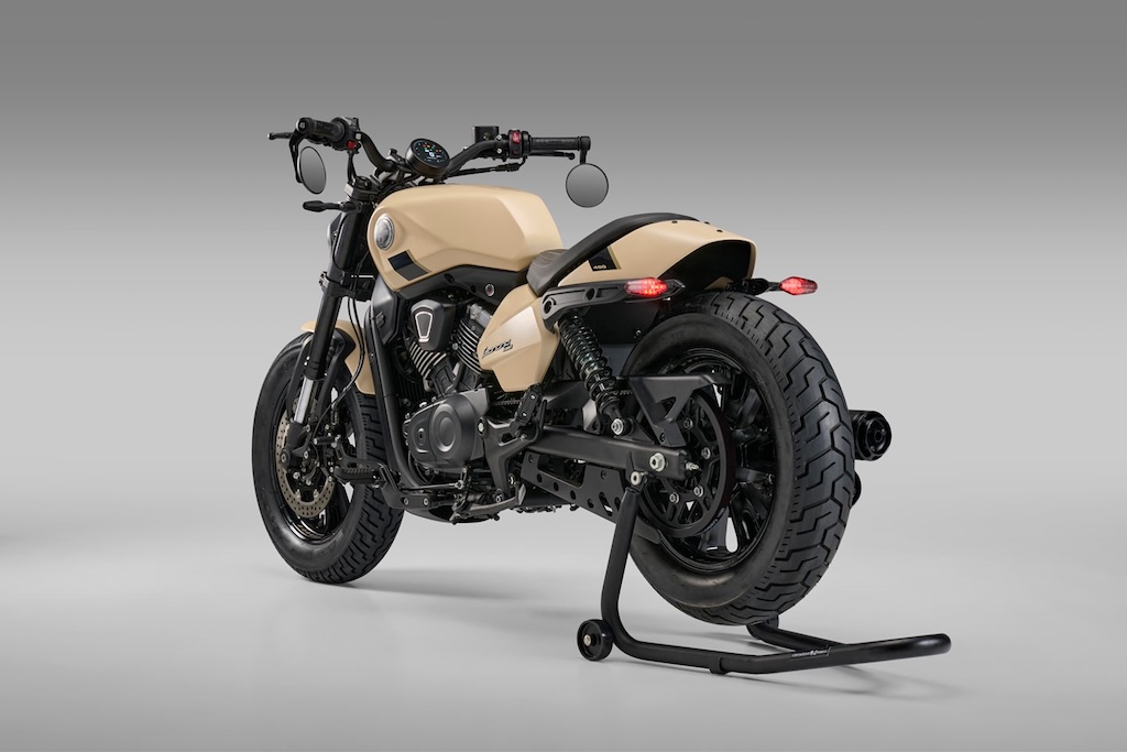 Xe phân khối lớn Benelli Leoncino 400 Bobber trình làng- Ảnh 2. Xe phân khối lớn Benelli Leoncino 400 Bobber trình làng- Ảnh 2.