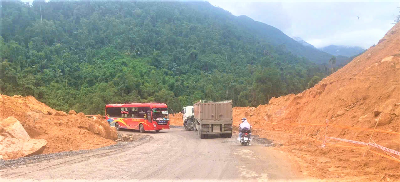 Đèo Khánh Lê lưu thông bình thường trở lại- Ảnh 1.