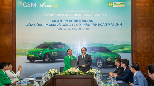 Taxi Mai Linh mua và thuê 3.999 ô tô điện VinFast- Ảnh 1.