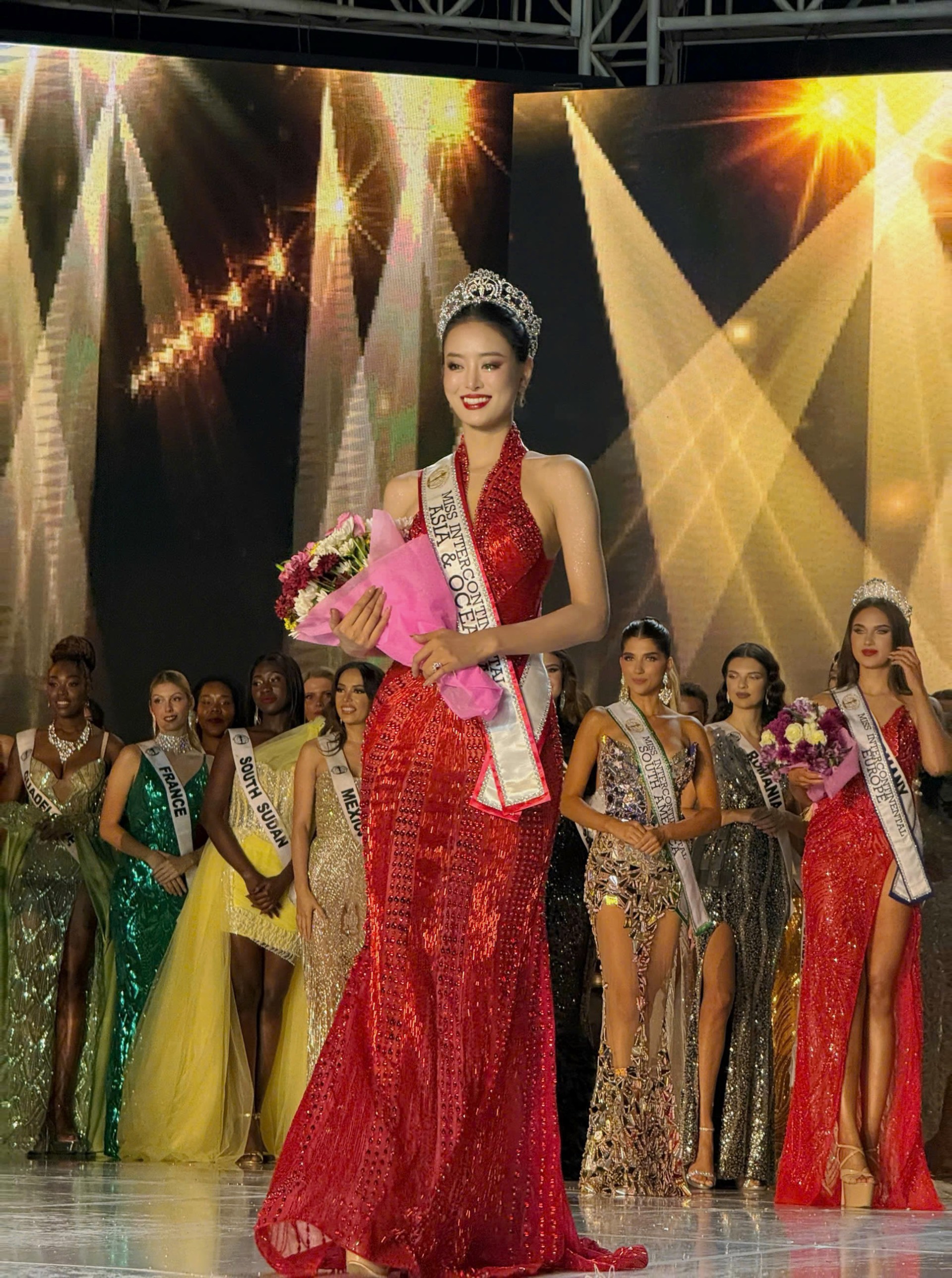 Bùi Khánh Linh đạt Á hậu 3 Miss Intercontinental 2024, hoa hậu thuộc về Puerto Rico- Ảnh 1.